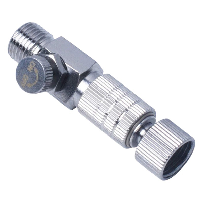 Modelo de la bomba de aire de color aerosol pluma tubo Accesorios Neumáticos conector rápido conector de Autobloqueo con ajuste de volumen de aire