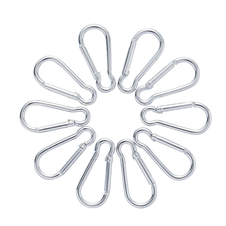 Gourd-Shaped No. 5 Multi-Color Keychain, Water Bottle Buckle, Backpack Buckle, Aluminum Alloy Quick-Hook Portable Carabiner