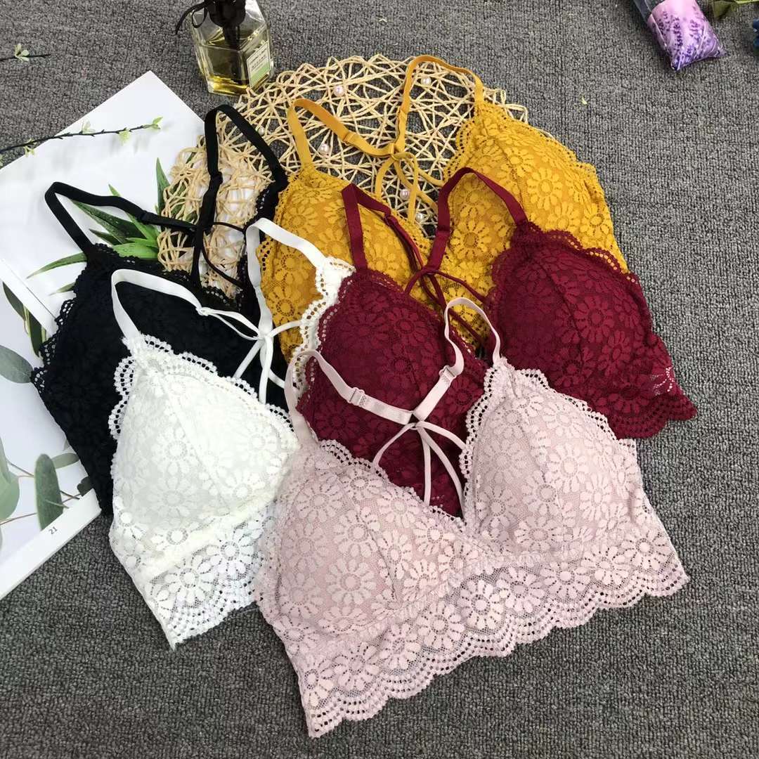 Nueva Seamless alta elástico Sling belleza de las mujeres chaleco inalámbrico yoga sujetador ropa interior deportiva al por mayor