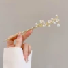 Golden Chinese hairpin pearl