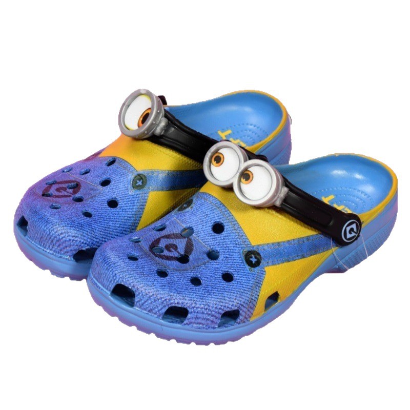 Cruz pantalones de cinturón pequeño hombre amarillo gafas agujero zapatos padres-hijos zapatos ladrones de la abuela de playa zapatillas frías al por mayor