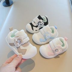 婴儿宝宝步鞋男女夏季新款春夏软底女童网面防滑透气单鞋鞋子网鞋
