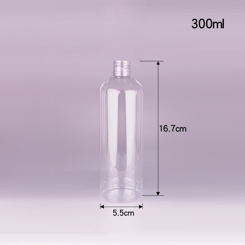 Botella transparente de 300ml
