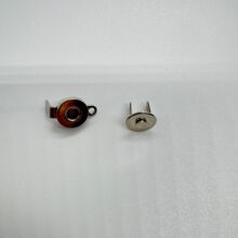 8mmT脚磁吸母扣 超薄强力磁铁母扣 EMS按摩仪导电磁钮 焊接磁扣