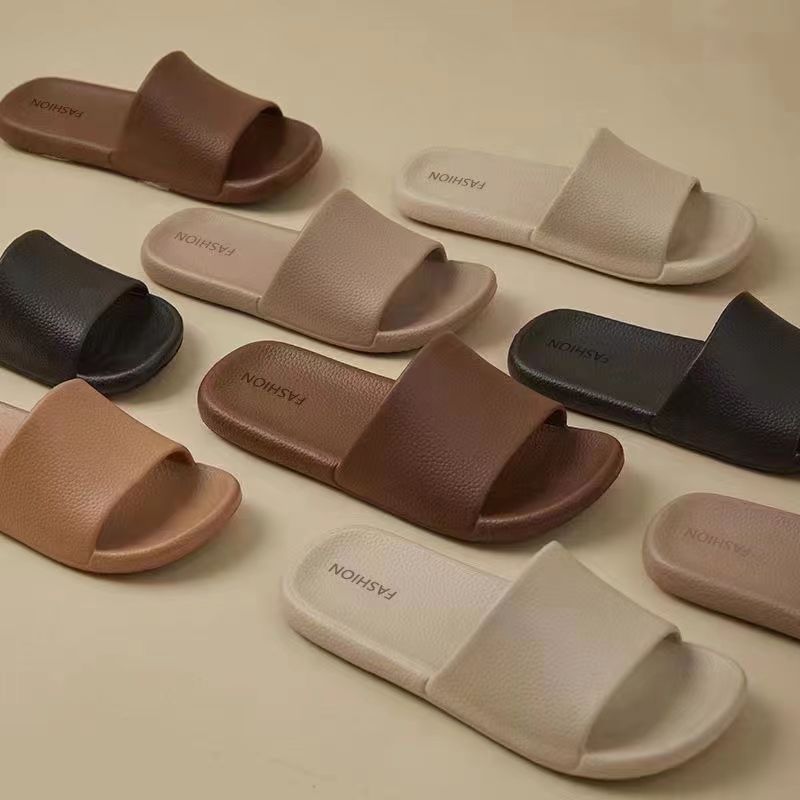 Squishy and Bouncy Feeling Slippers for Women 2024 New Style Sandals for Men Summer Non-Slip Bathroom Hotel Accommodation Couple Home Soft Bottom