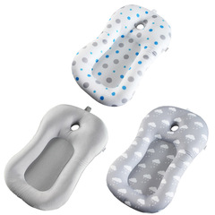 Baby products newborn can lie down non-slip bath basin bath net bag holder baby bath bath mat