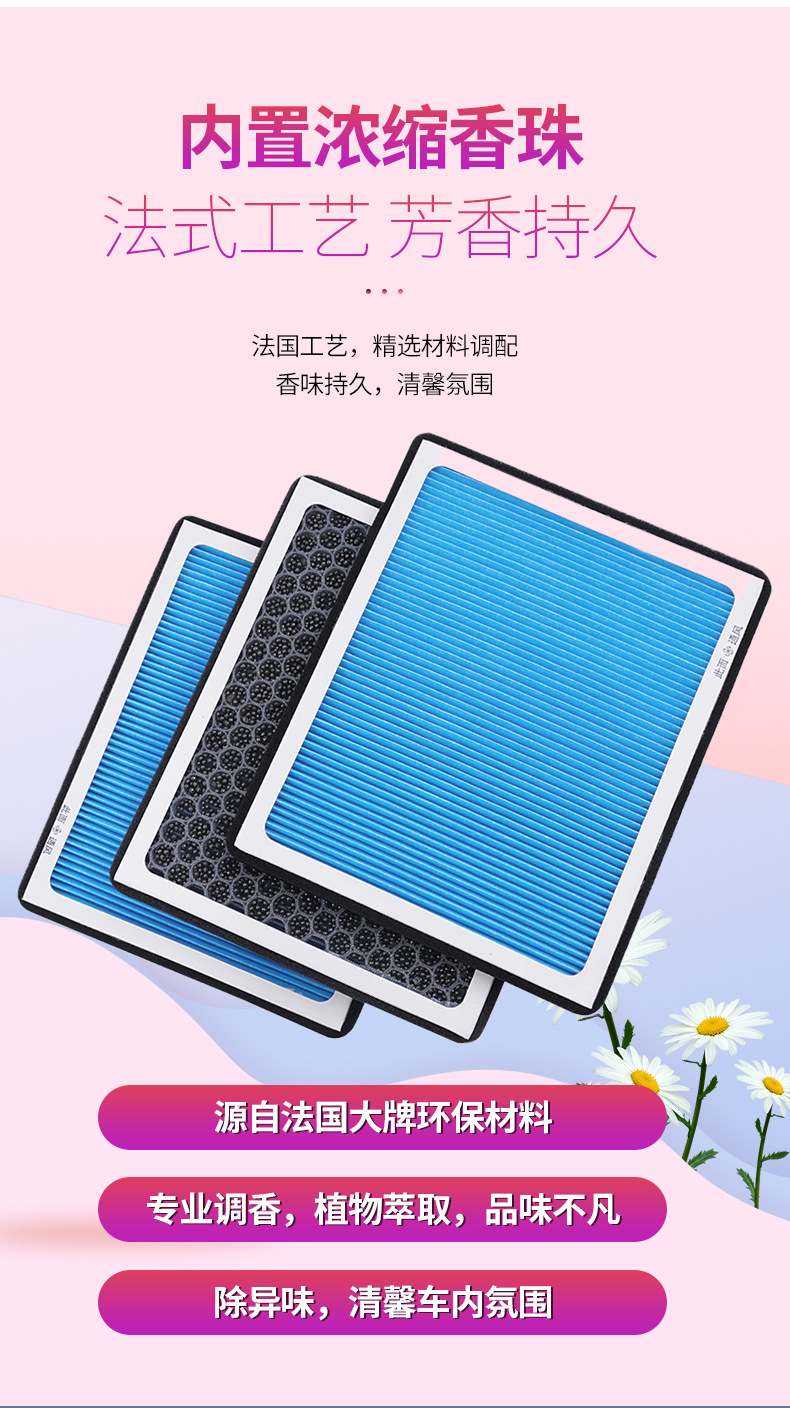 Suitable for Buick Excelle Air Conditioning Filter, Chevrolet Cavalier, Cruze, New Sail Air Filter Car