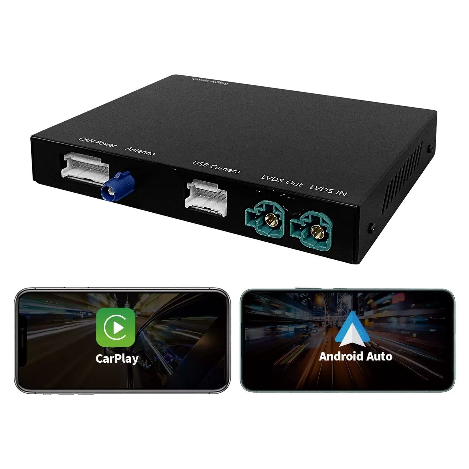 Модуль беспроводного декодера CarPlay RoadTop, автомобильное соединение, подходящее для декодера BMW EVO