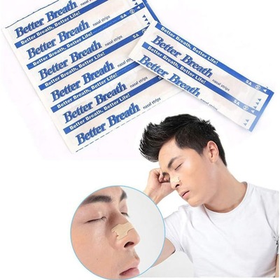 nasalstrips通气鼻贴BetterBreath止鼾鼻贴可定制LOGO中号55x17mm|ms
