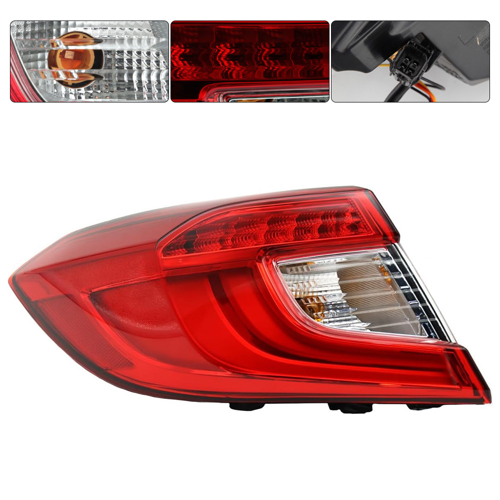 Suitable for Honda Accord 18-20 Models Rear Tail Light Semi-Assembly, Brake Light, Reverse Light, Turn Signal Light