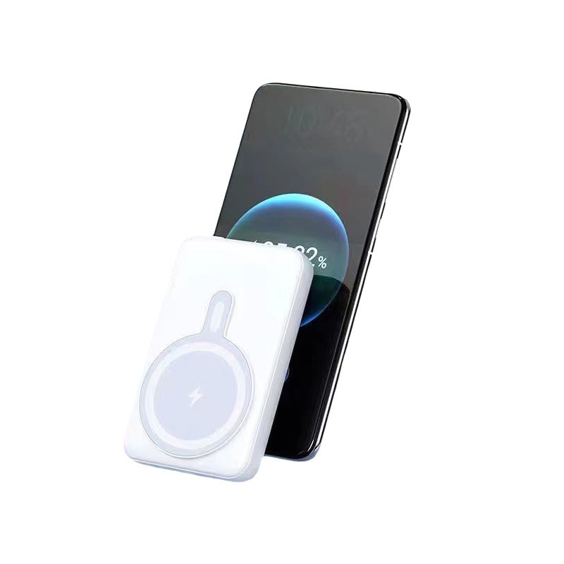 10000 mAh de stock con cable inteligente de carga rápida fuente de alimentación portátil compacta 10000 mAh de carga magnética