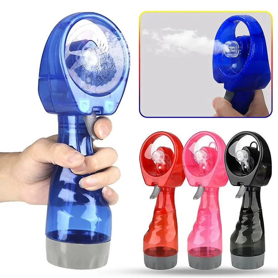 Портативный летний ручной вентилятор с распылением воды, мини-увлажнитель воздуха, охлаждающий вентилятор для прохладного воздуха