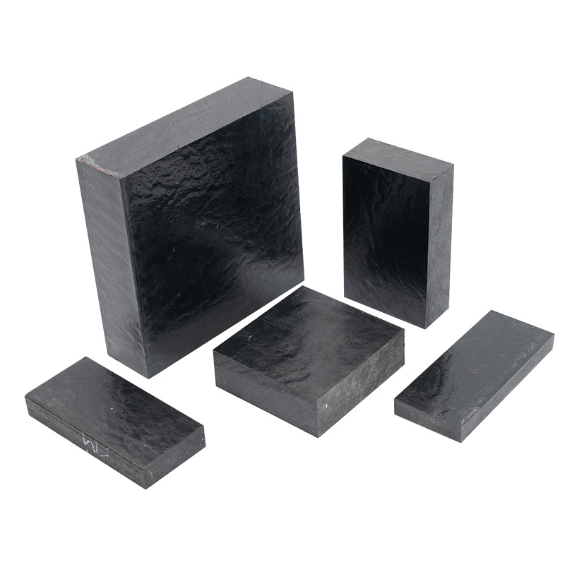 mc浇筑尼龙板棒黑色耐磨含油PA66实心塑料棒PA6+GF30圆棒加工