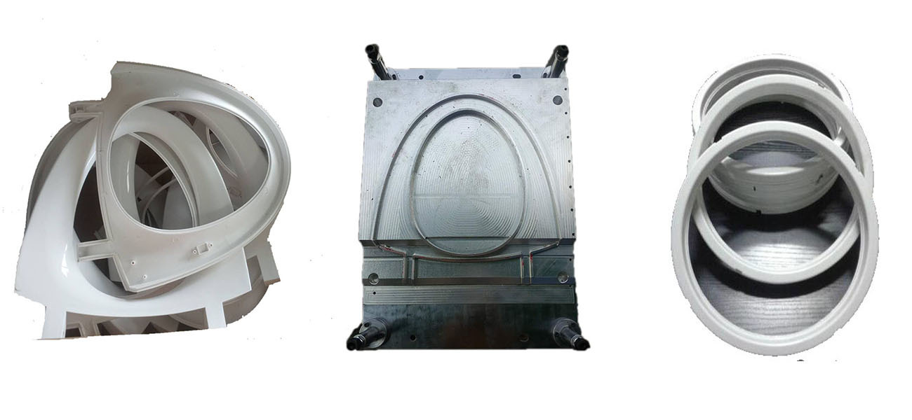 马桶盖模具组合2