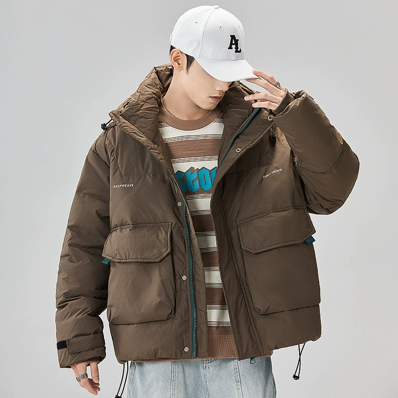 Demi-season keep warm Japanese down jacket, oversize