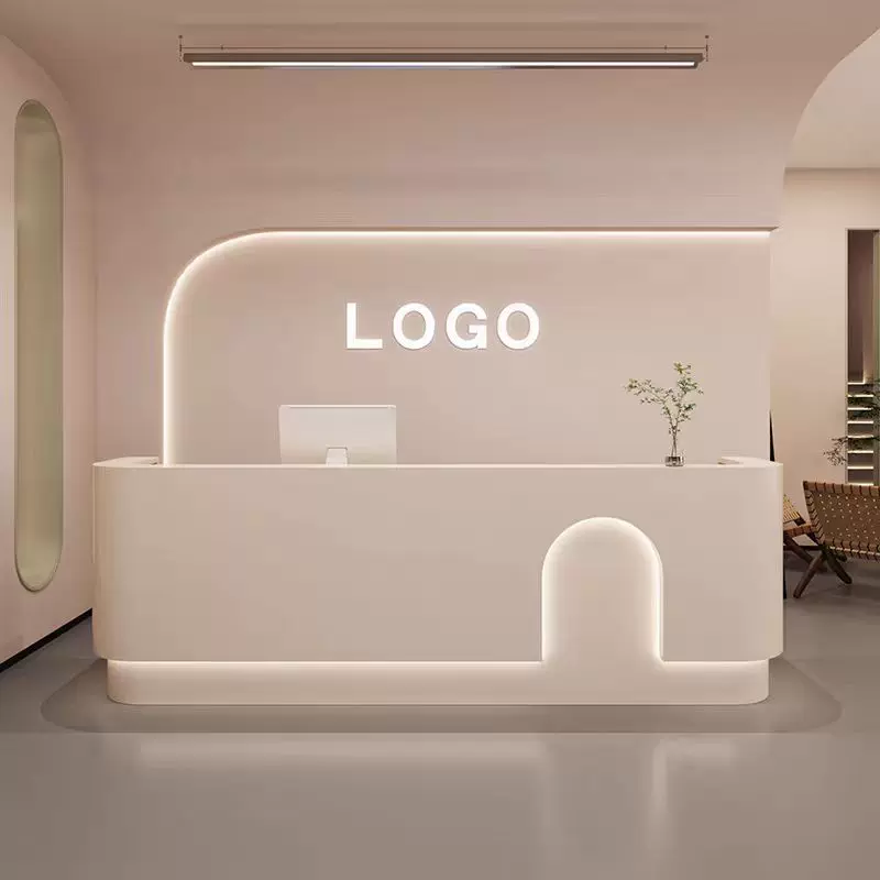 吧台收银台烤漆服装店柜台口腔机构公司前台接待台商用商用场所