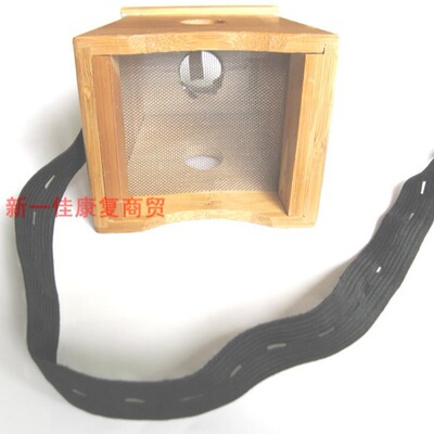 竹制单孔艾灸盒 温炙盒/温炙架 艾灸器 艾条盒 温灸器|ms