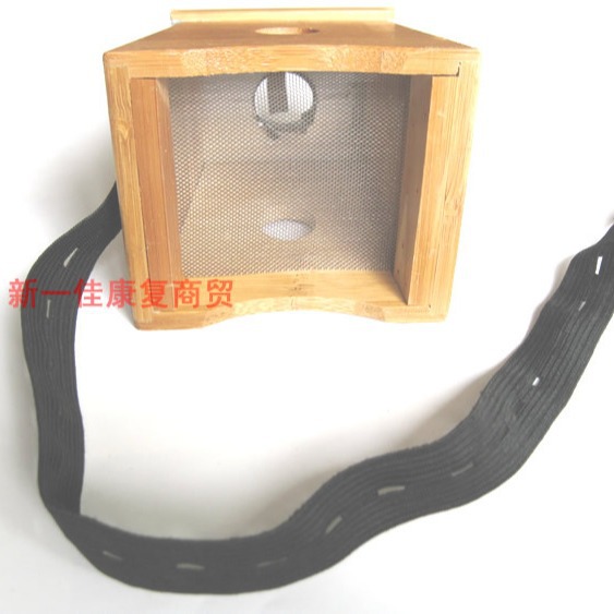 竹制单孔艾灸盒 温炙盒/温炙架 艾灸器 艾条盒 温灸器|ms