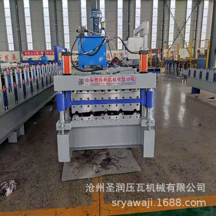 供应全自动840/900双层琉璃瓦设备  一机两用竹节瓦机 彩钢单板机