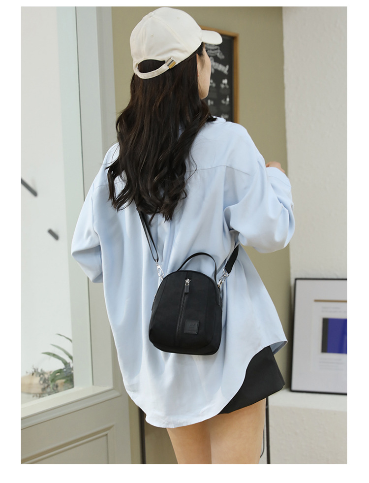 2025 New stylish Korean-style single-shoulder bag for women, versatile crossbody phone bag, nylon waterproof women's crossbody bag undefined