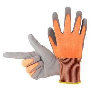PU coated palm dipping anti-cutting gloves stab-resistant oil-resistant Grade 3 anti-cutting garden kitchen slaughter protection anti-cutting gloves