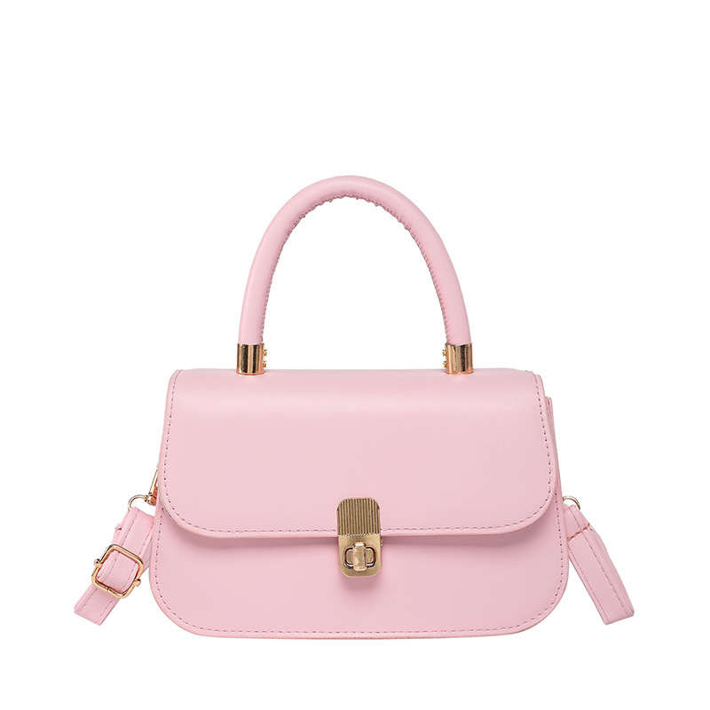 Bolso de sillín de diseño de nicho coreano 2025 nuevo bolso de color sólido de gran capacidad bolso de mensajero de hombro retro