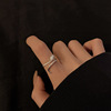 Small design brand fashionable ring, internet celebrity, on index finger, light luxury style