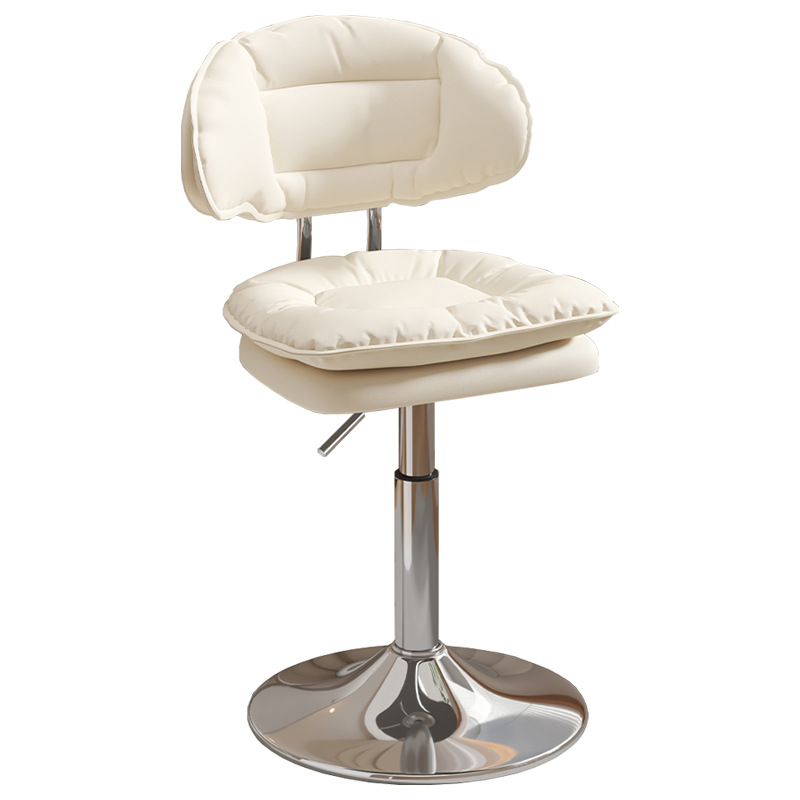 Silla de bar simple taburete giratorio casero respaldo silla de bar silla de plata de belleza manicurista elevación taburete