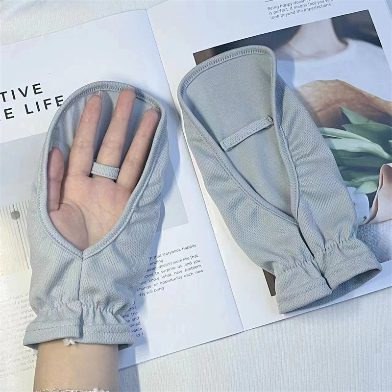 헤이즈 블루 자외선 차단 장갑-(1쌍)