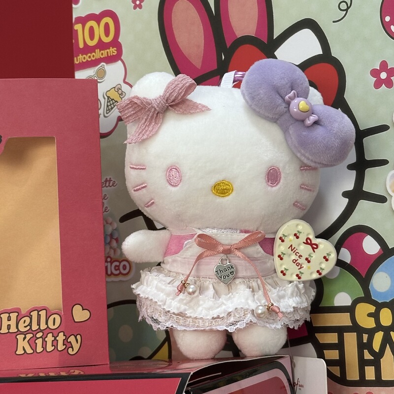 ハローキティバッグペンダントリトルシェフシリーズハローキティ人形ペンダントかわいい漫画人形キーホルダー|undefined