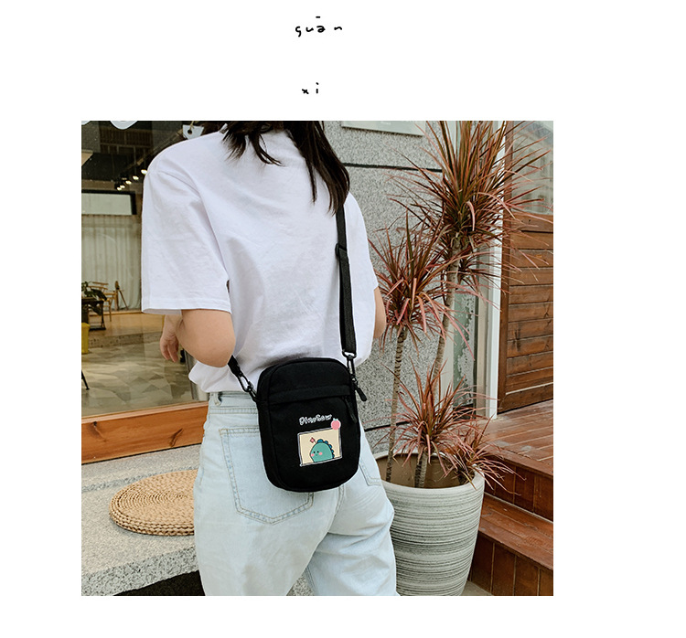 Summer small crossbody bag for girls, new small square crossbody bag for women, Japanese style small crossbody bag, casual retro style crossbody bag undefined