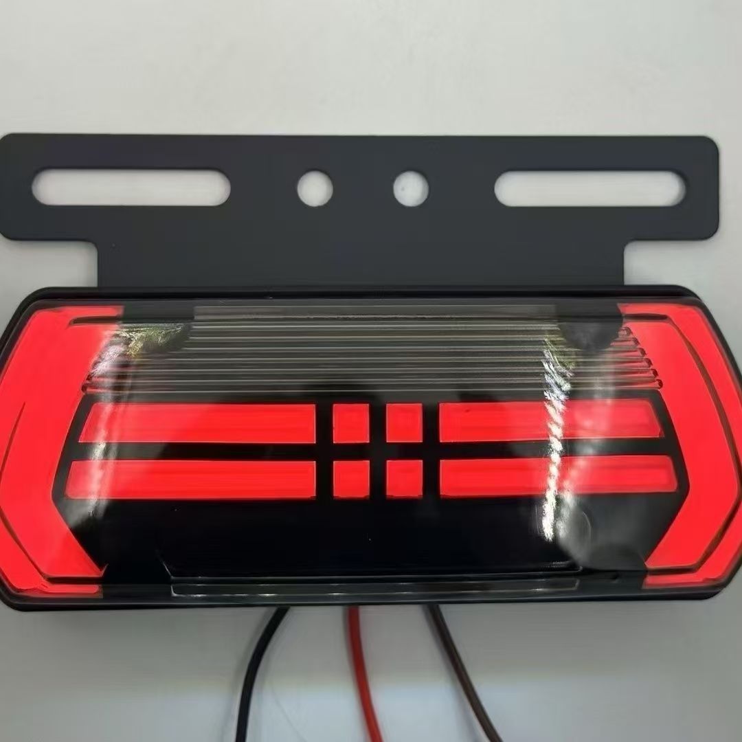 New truck magic color side light 24V on the ground side light with steering waterproof super bright tire wide reversing tail light