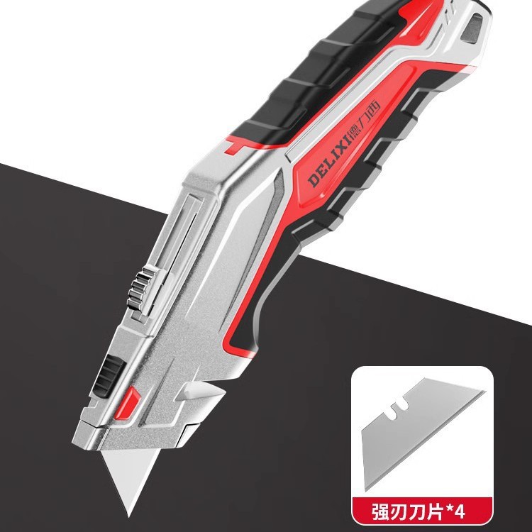 Cuchillo multiusos plegable de alta resistencia cuchillo eléctrico industrial para cables papel tapiz hoja retráctil