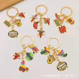 钥匙扣及钥匙扣配件;钥匙扣;胸针