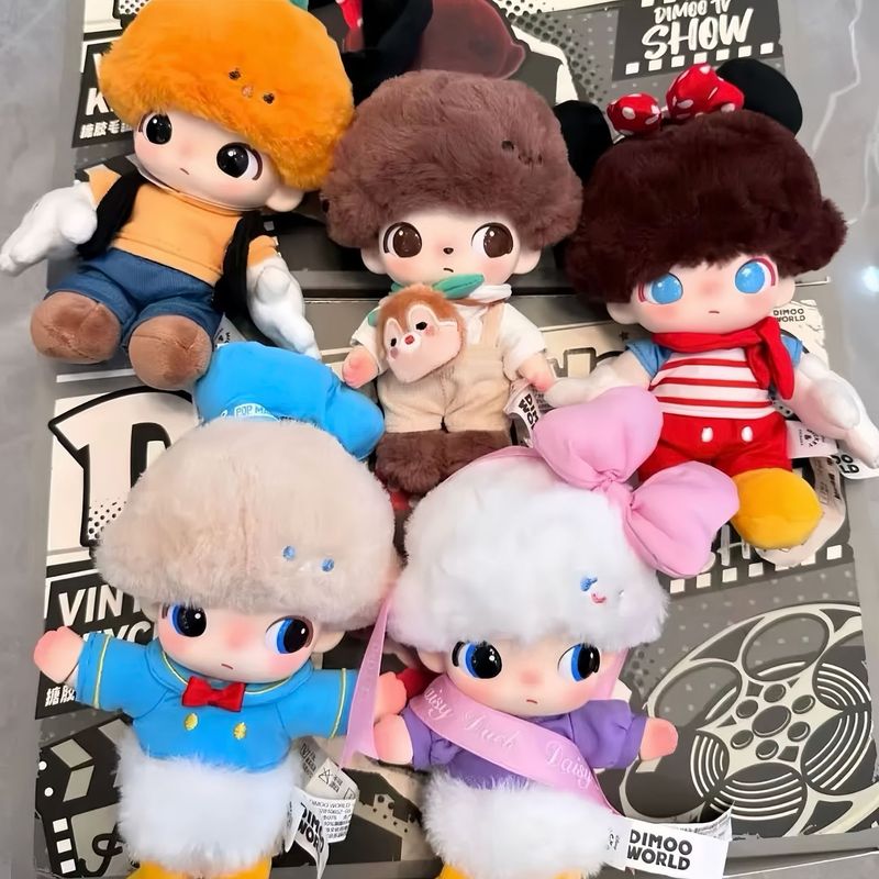 DIMOOシリーズ 共同ブランド ビニールぬいぐるみキーホルダー ブラインドボックス ギフト ブラインドボックス フィギュア フルボックス 在庫あり|undefined