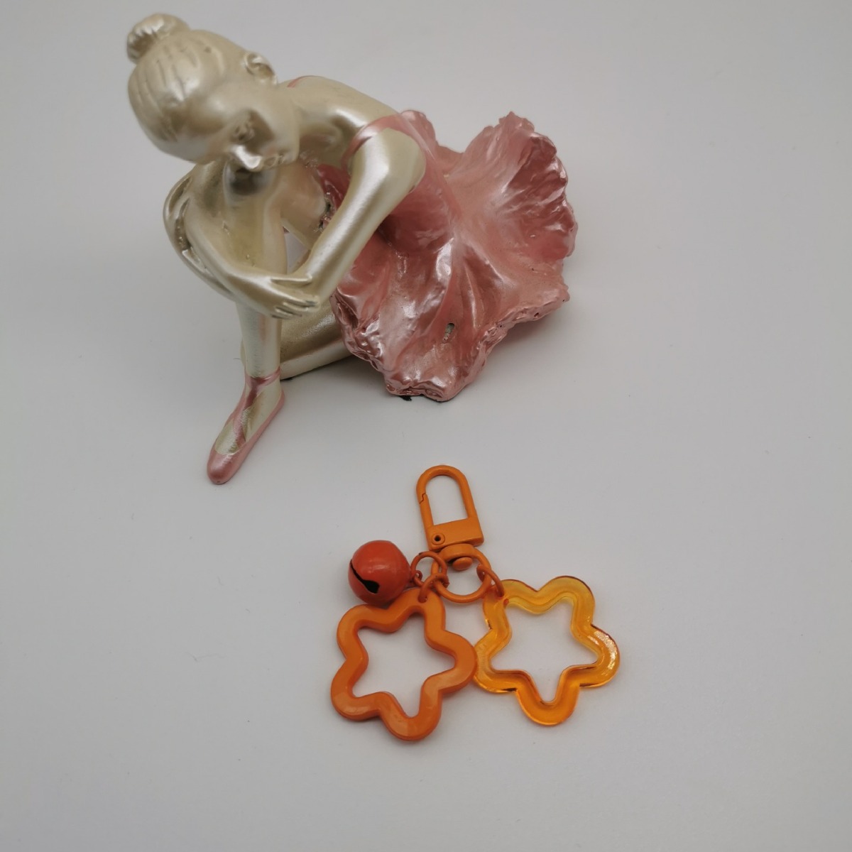 Acrílico hueco estrella de cinco puntas ins colgante verano diversión de los niños colgante llavero accesorios auricular inalámbrico caso de la joyería