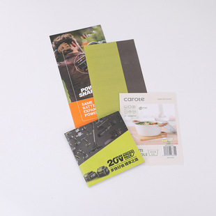 Customized product manual printing flyer brochure printing design color black and white manual printing factory