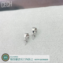 S925���y����������й��ӿ��朵��P3mm5mm�y헉���ʯС���^��
