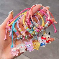 Браслет Culomi для детей Sanrio ювелирные изделия для девочек милые мультяшные ручные веревки для маленьких подарков для детей изысканные аксессуары
