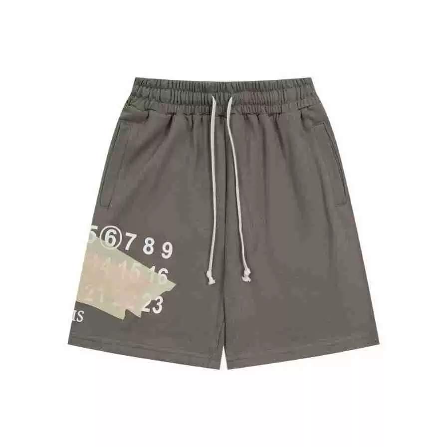 Шорты повседневные (Maison Margiela 24SS Mage MM6) цифровая печать, вышивка, свободный крой