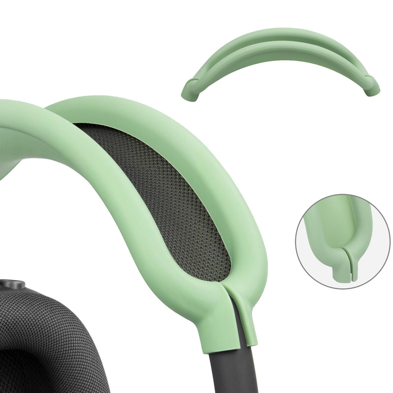 Suitable for Apple AirPods Max Headband Protective Cover, Max Over-Ear Bluetooth Headset Ear Cap, Crossbar Silicone Cover