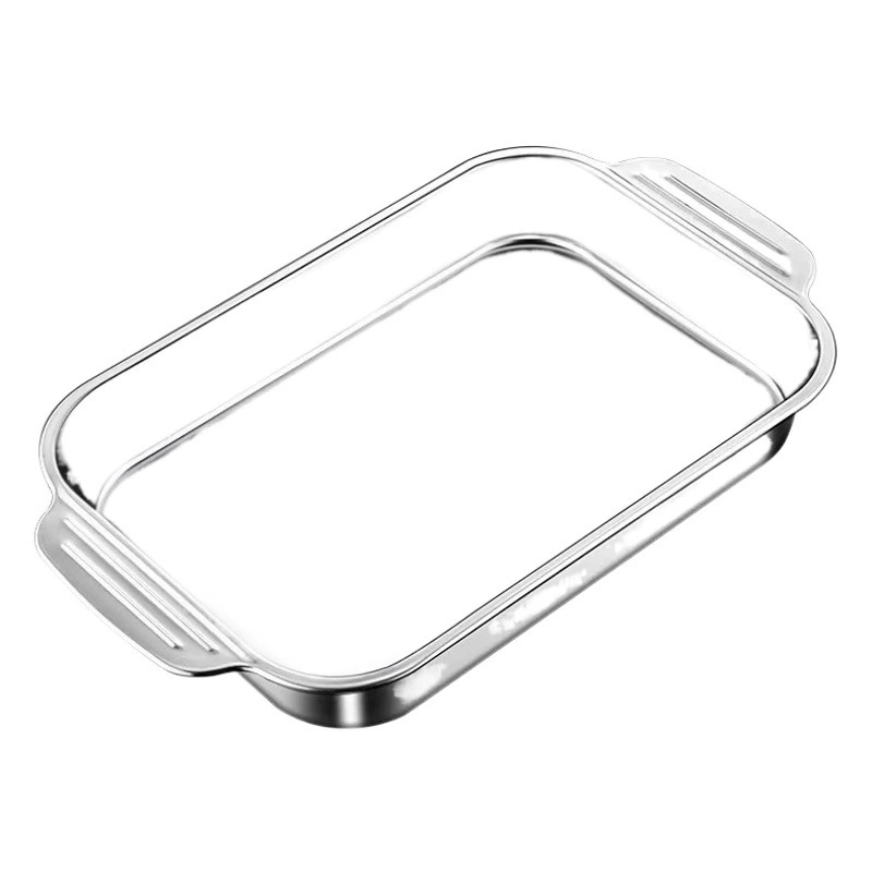 Фабрика прямых продаж утолщенная тарелка для барбекю из нержавеющей стали