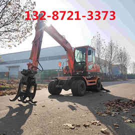 新源75-9 抓树枝图片 抓甘蔗 棉花夹 抓包机图片 抓秸秆 抓棉花