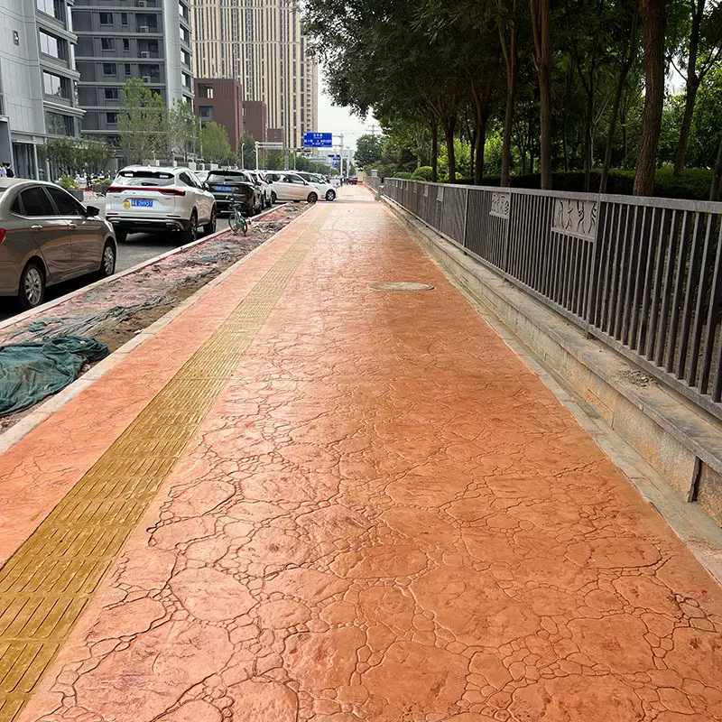 压花地坪水泥压花压模地坪混凝土压印地坪强化料彩色印花地坪材料