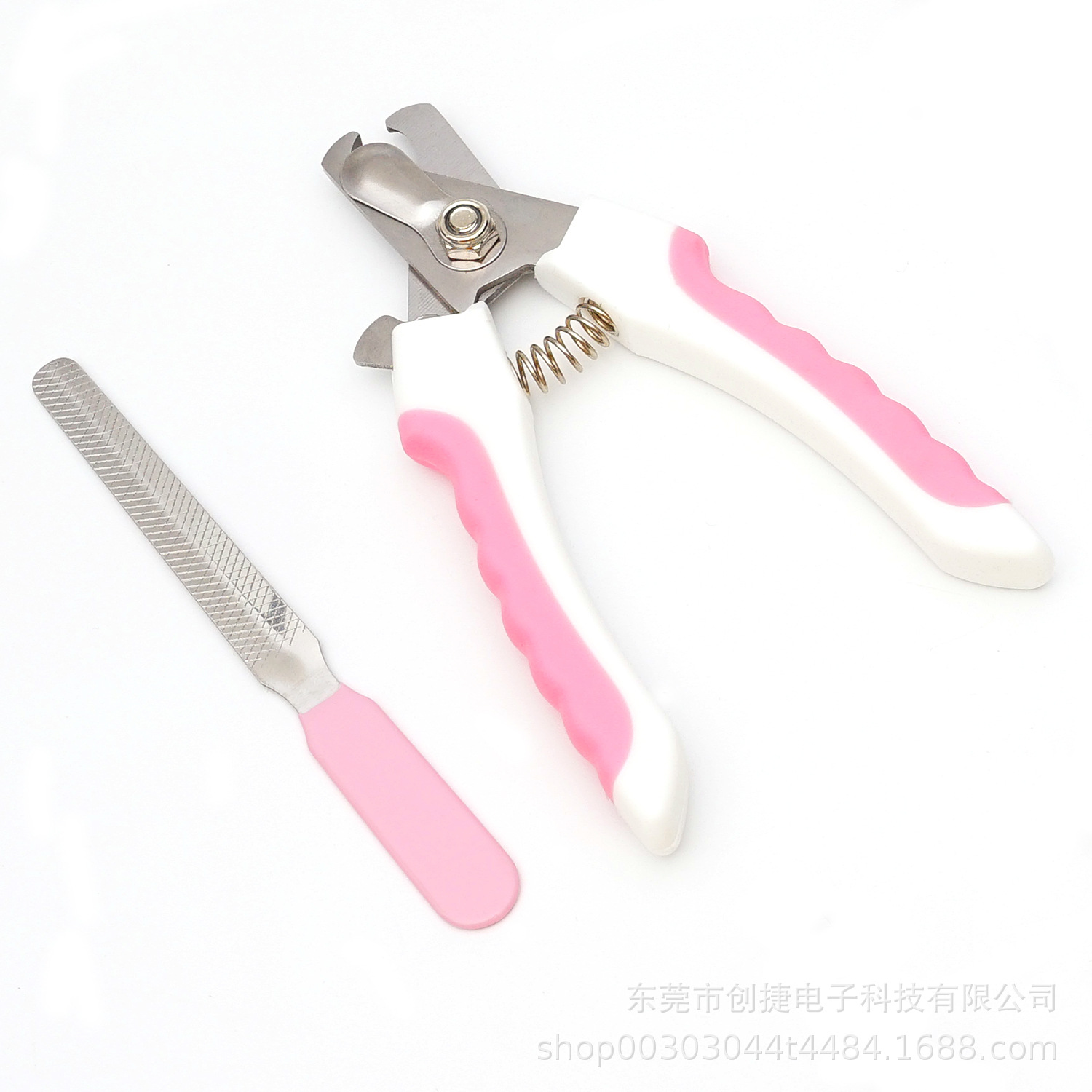 Cortaúñas para mascotas personalizadas, cortaúñas de limpieza para perros, rectificador de uñas para gatos a prueba de salpicaduras, suministros de cortaúñas de acero inoxidable