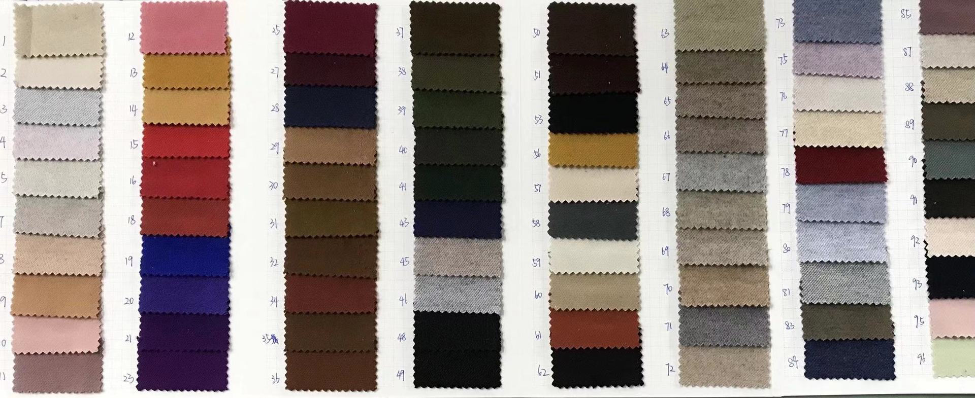 420克星空呢针织布 秋冬保暖中长款大衣夹克套装短裙服装面料现货