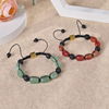 Woven bracelet natural stone handmade, agate crystal, 2021 collection, Amazon, wholesale