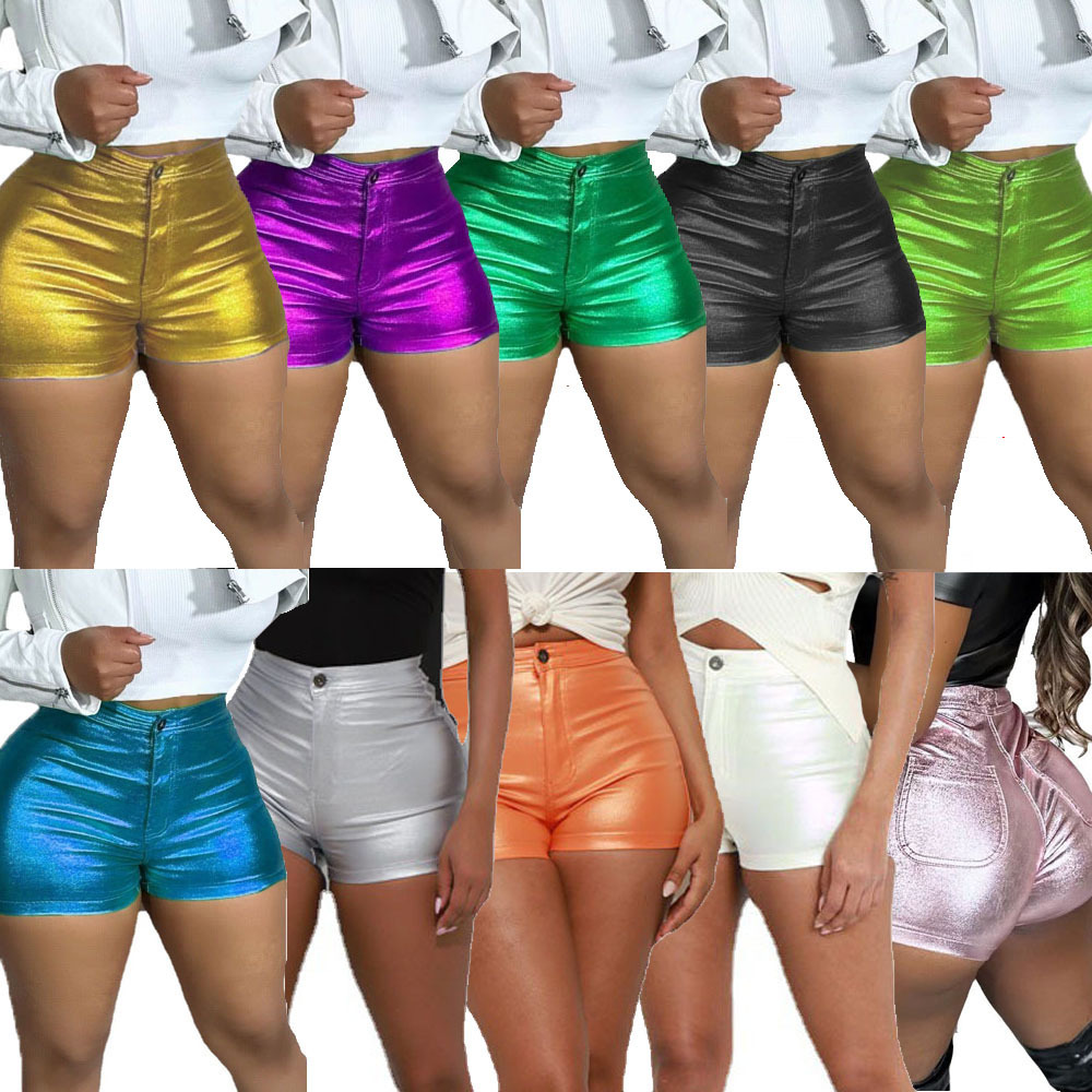 Femmes Rue Sexy Couleur Unie Shorts Shorts display picture 1