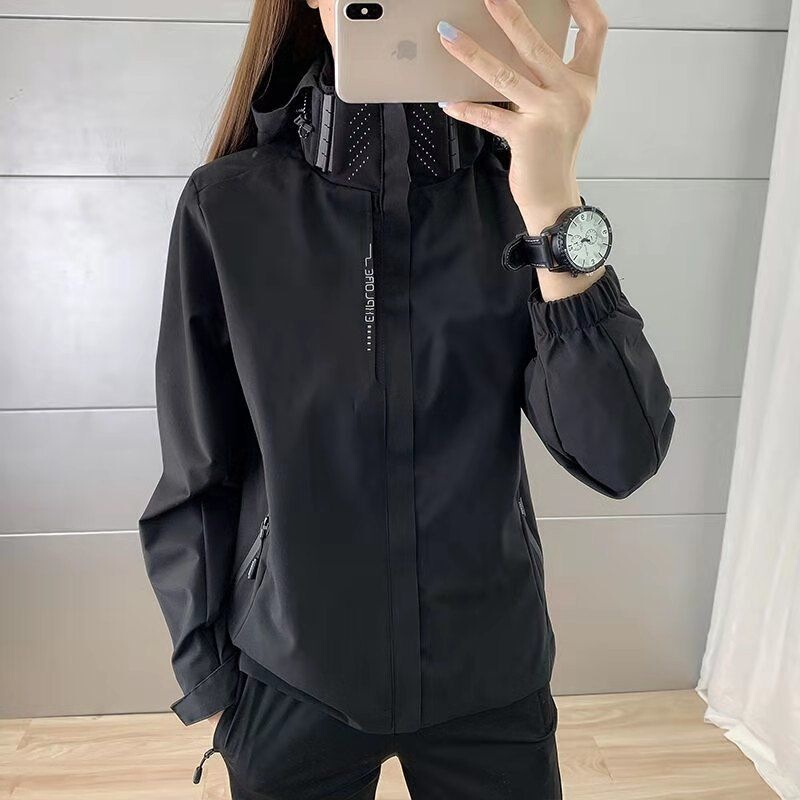 Chantu Spring and Autumn New Outdoor Windproof and Breathable Thin Jacket for Women, Hiking Jacket, Couple's Single Jacket Chantu Spring and Autumn New Outdoor Windproof and Breathable Thin Jacket for Women, Hiking Jacket, Couple's Single Jacket