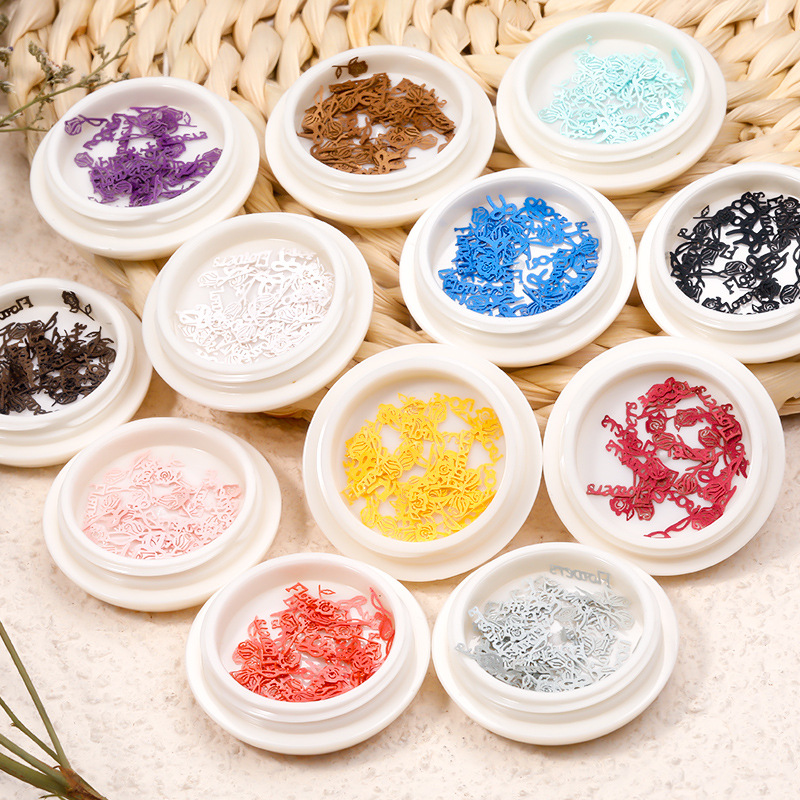 waterproof nail decoration for manicure for St. Valentine's Day…